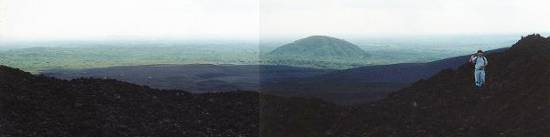 Cerro Negro, a volcano in Nicaragua