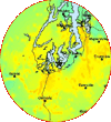 intensity map on the PNSN website